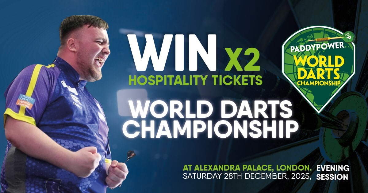Hit the Bullseye and Win Tickets to the Paddy Power World Darts