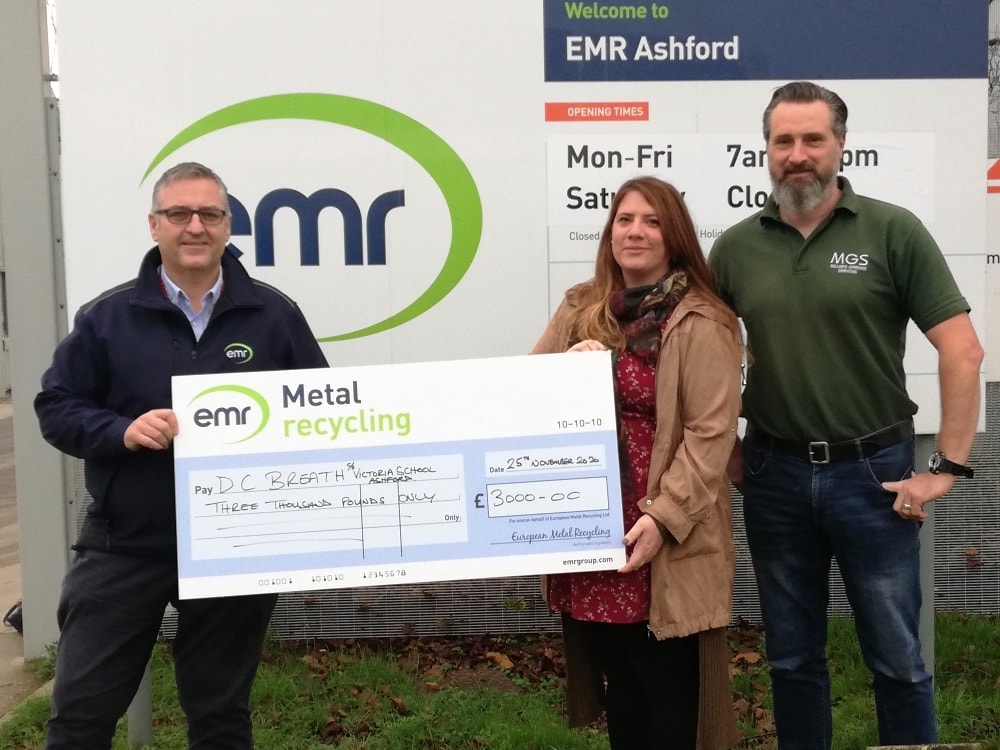 EMR Ashford donation to local school