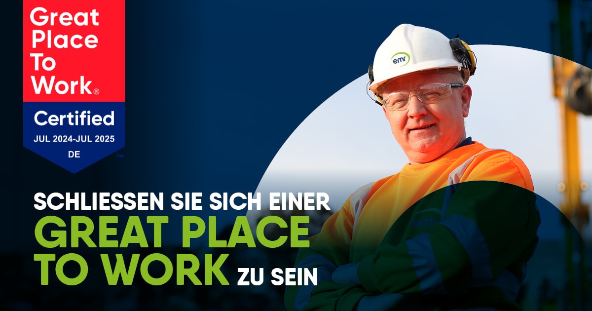 SCHLIESSEN SIE SICH EINER GREAT PLACE TO WORK ZU SEIN