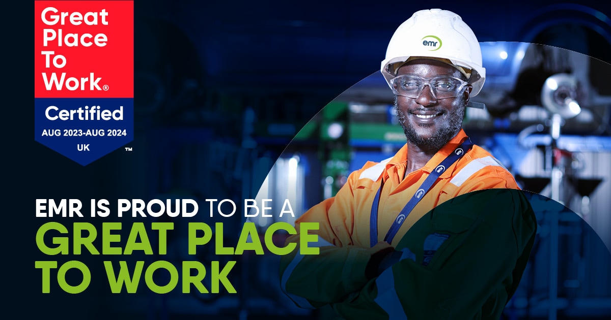 EMR certified as a Great Place To Work®