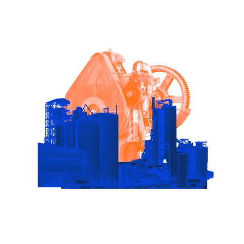 Industrial and manufacturing icon