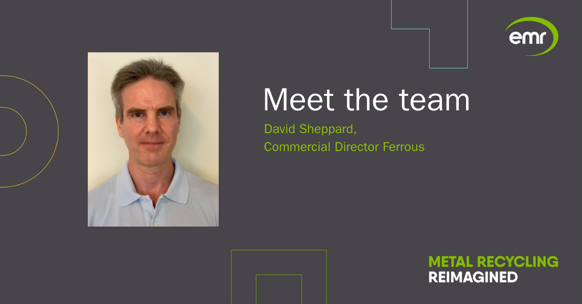 Meet The Team David Sheppard Commercial Director Ferrous