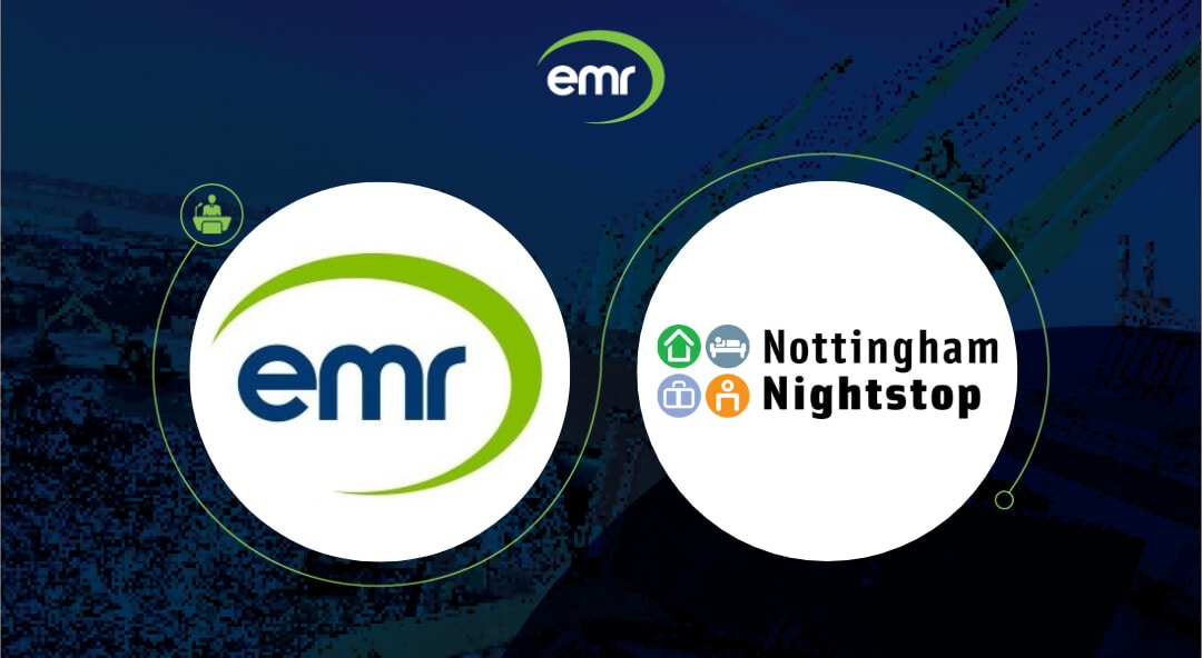Nottingham Nightstop and EMR logos