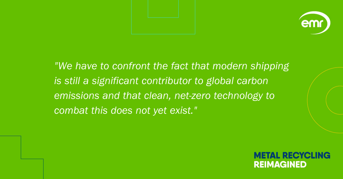 David Sheppard discusses the challenges of decarbonising our shipping operations