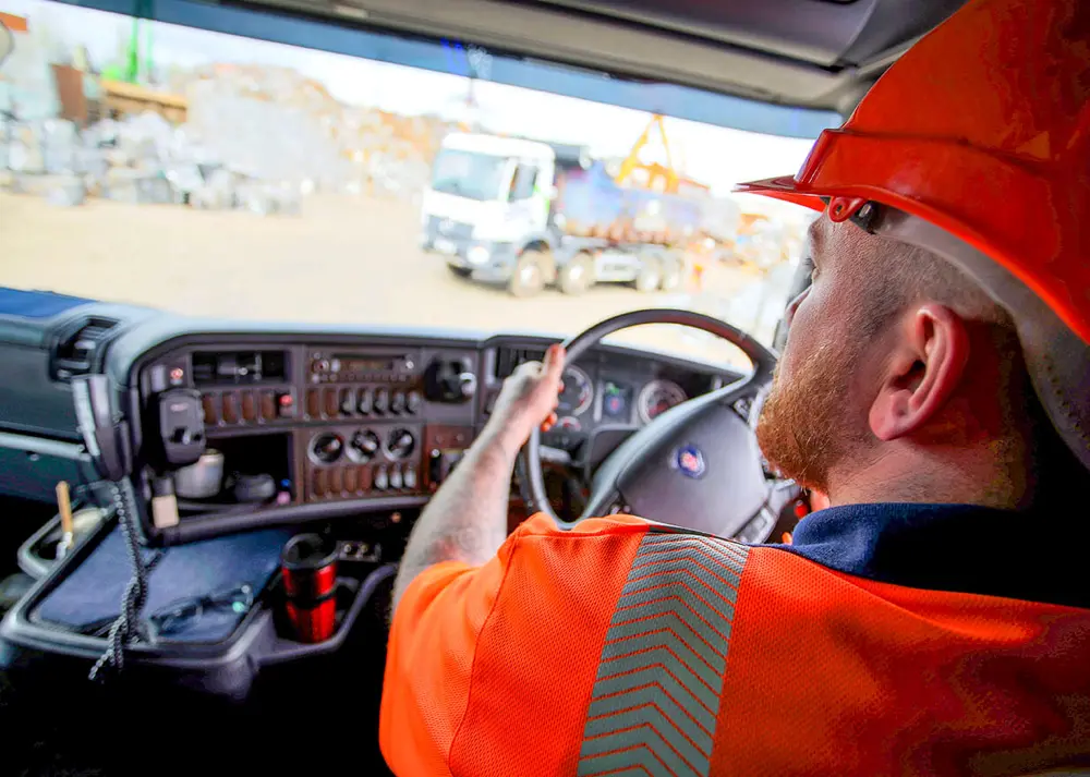 EMR truck driver