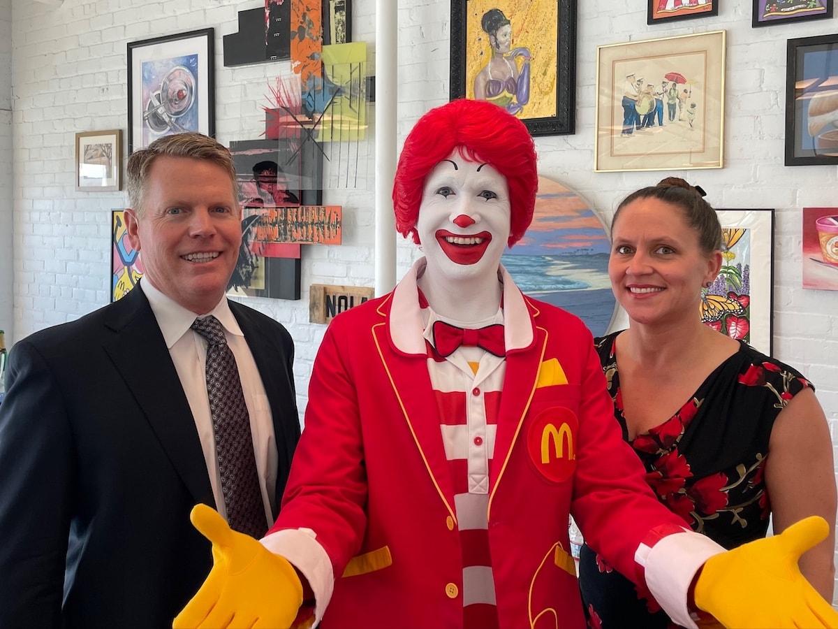 Meeting Ronald McDonald