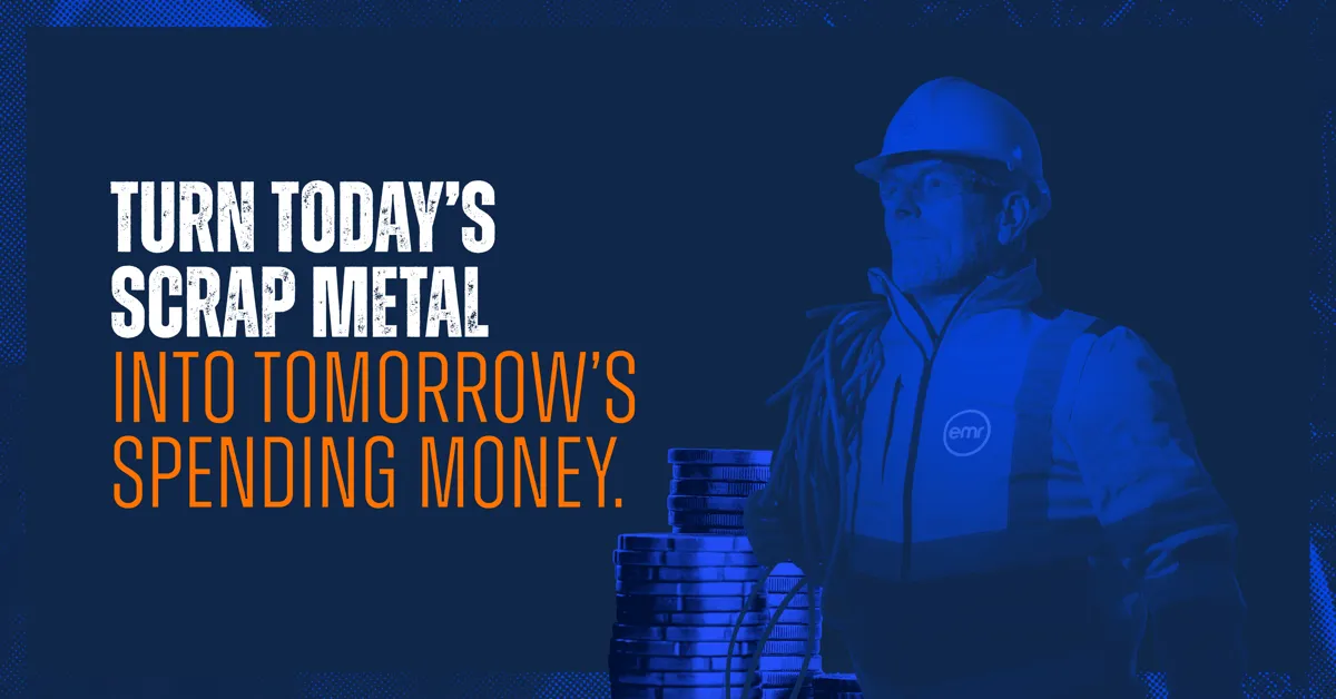 Turn today's scrap into tomorrow's money.