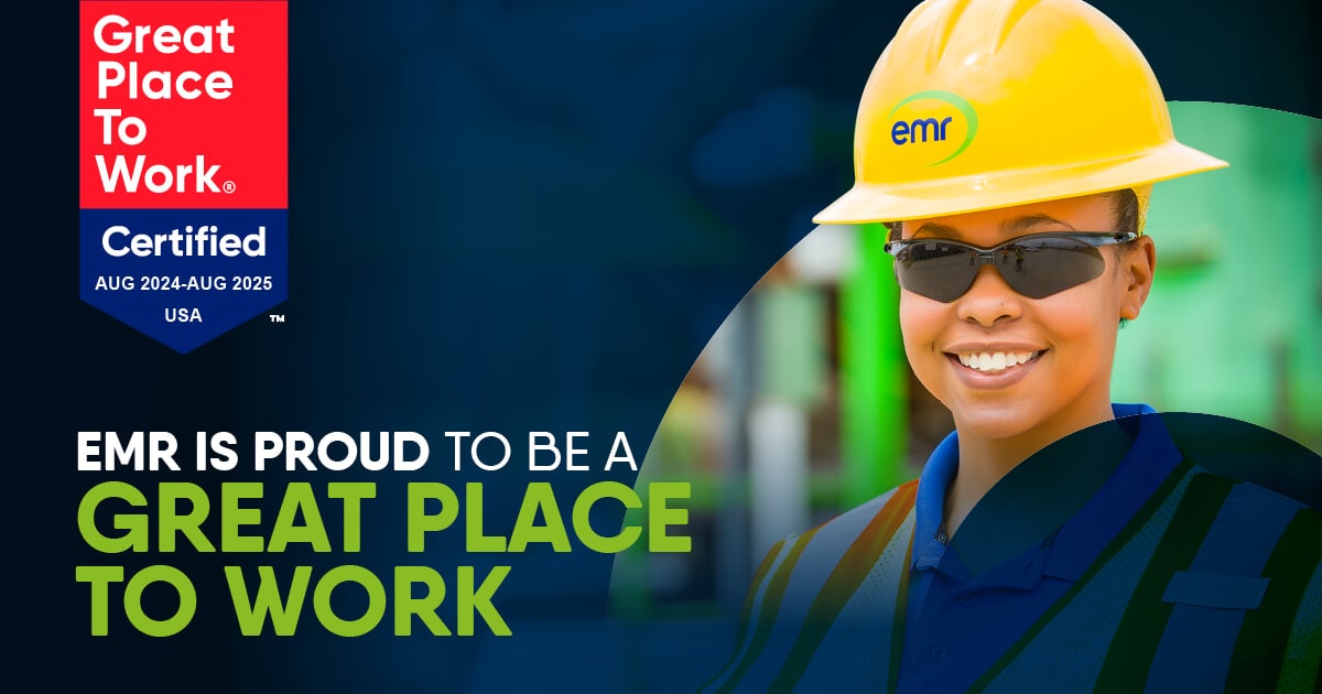 EMR certified as a Great Place To Work